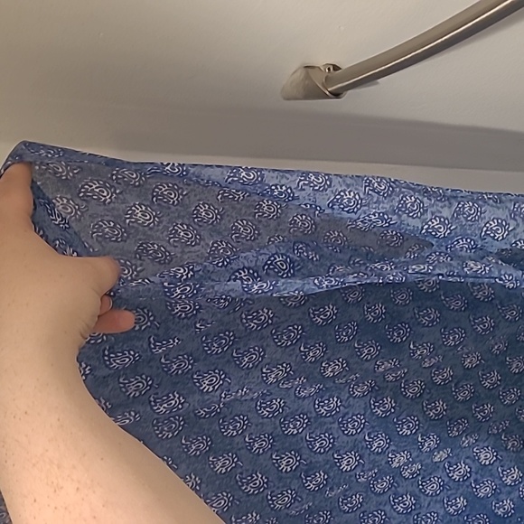 Sheer summer weight ruana - Picture 2 of 3